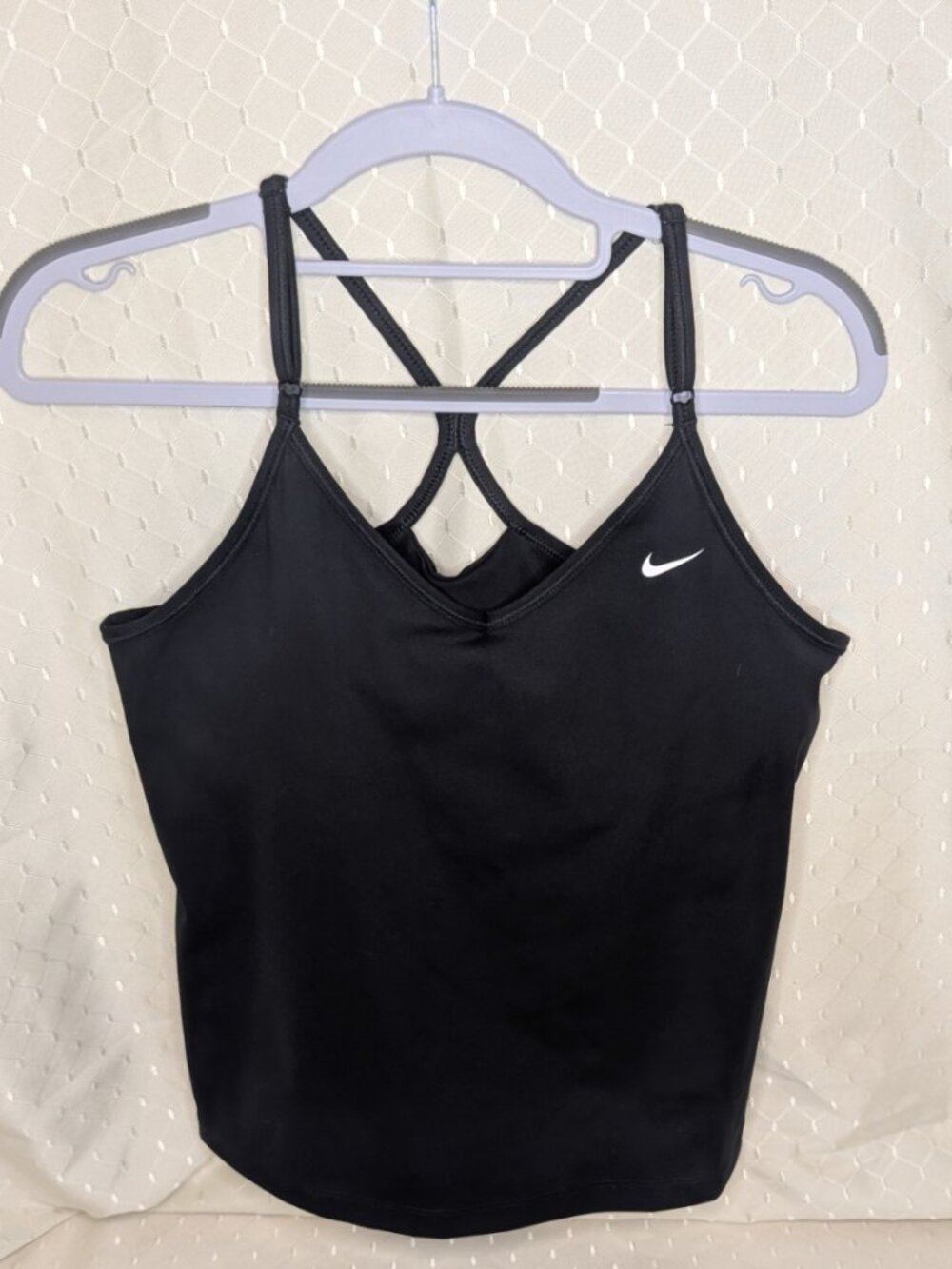 Black Nike Tank top with Bra